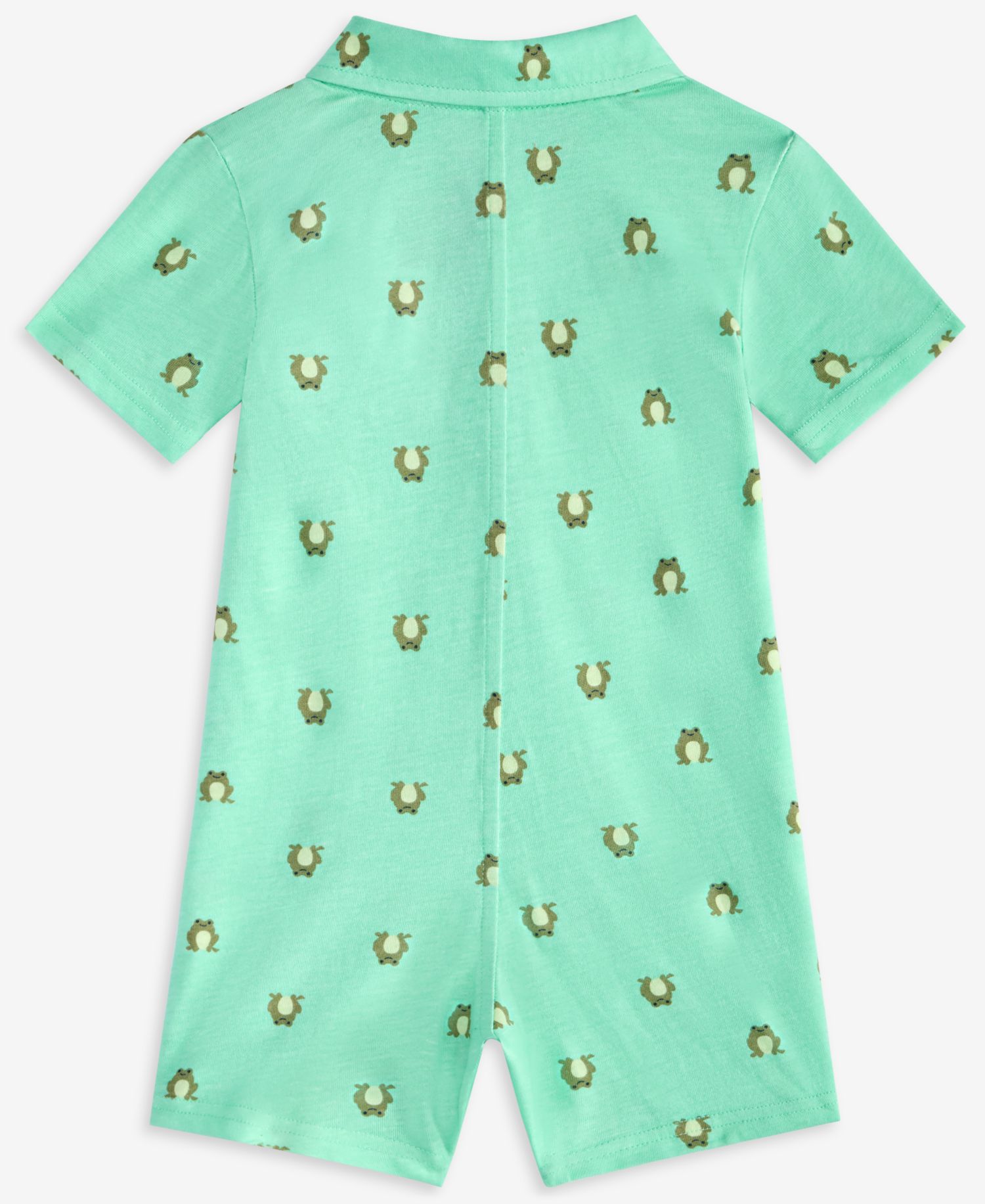 Baby Boys' Jump Frog-Print Romper