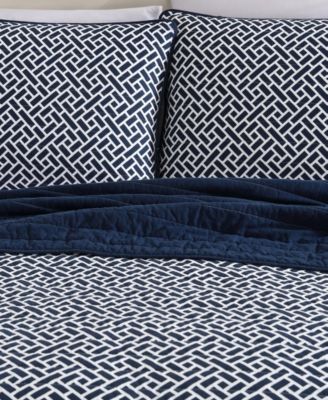 Lockridge Reversible 3-Pc. Quilt Set, Full/Queen