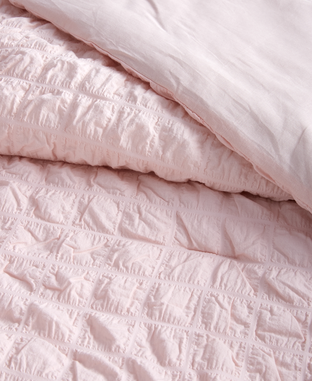 Arch Studio Seersucker 3-pc. Comforter Set, King, Exclusively At Macy's In Blush