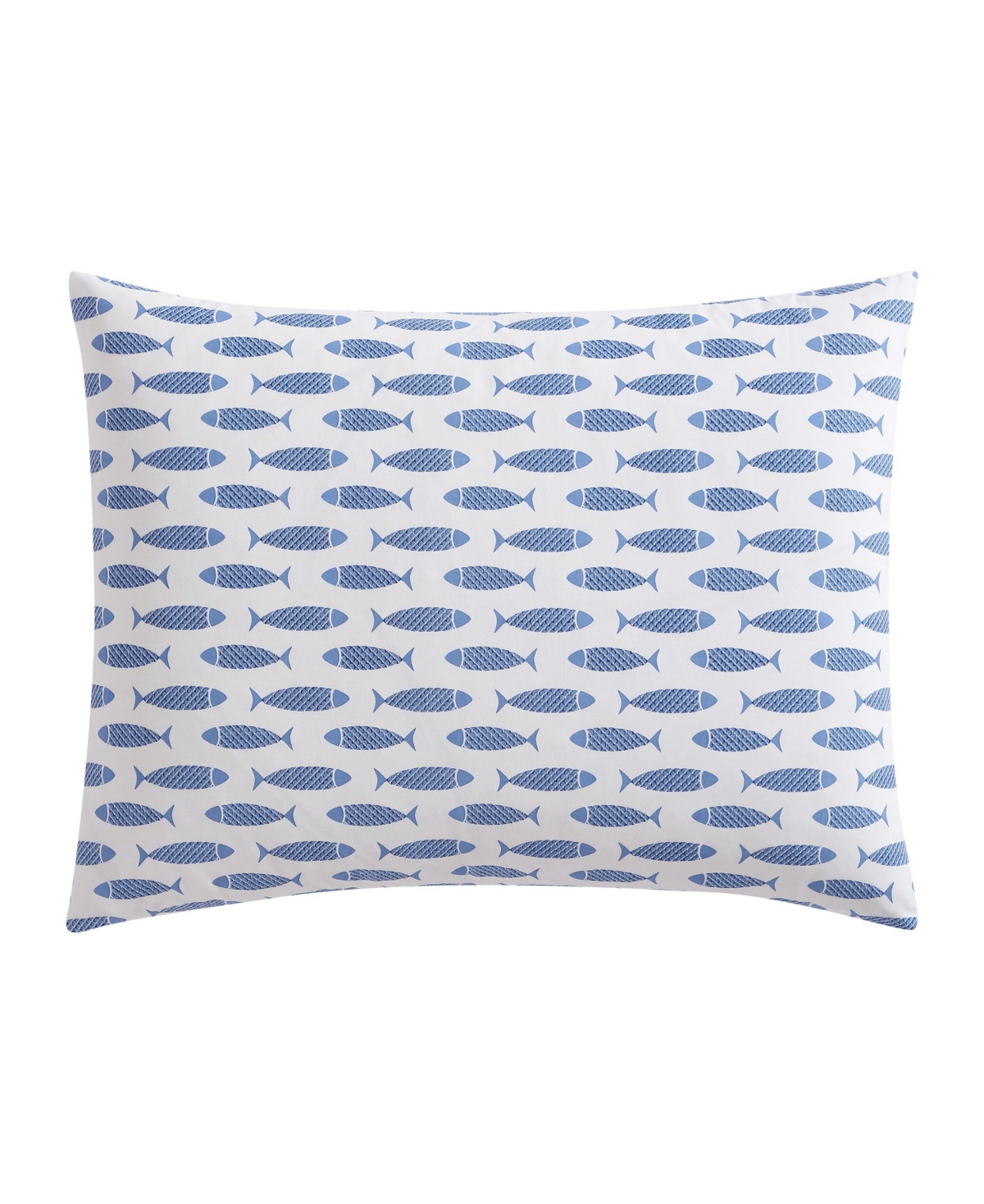 Nautica Brenton Stripe Percale Duvet Cover Set In Blue