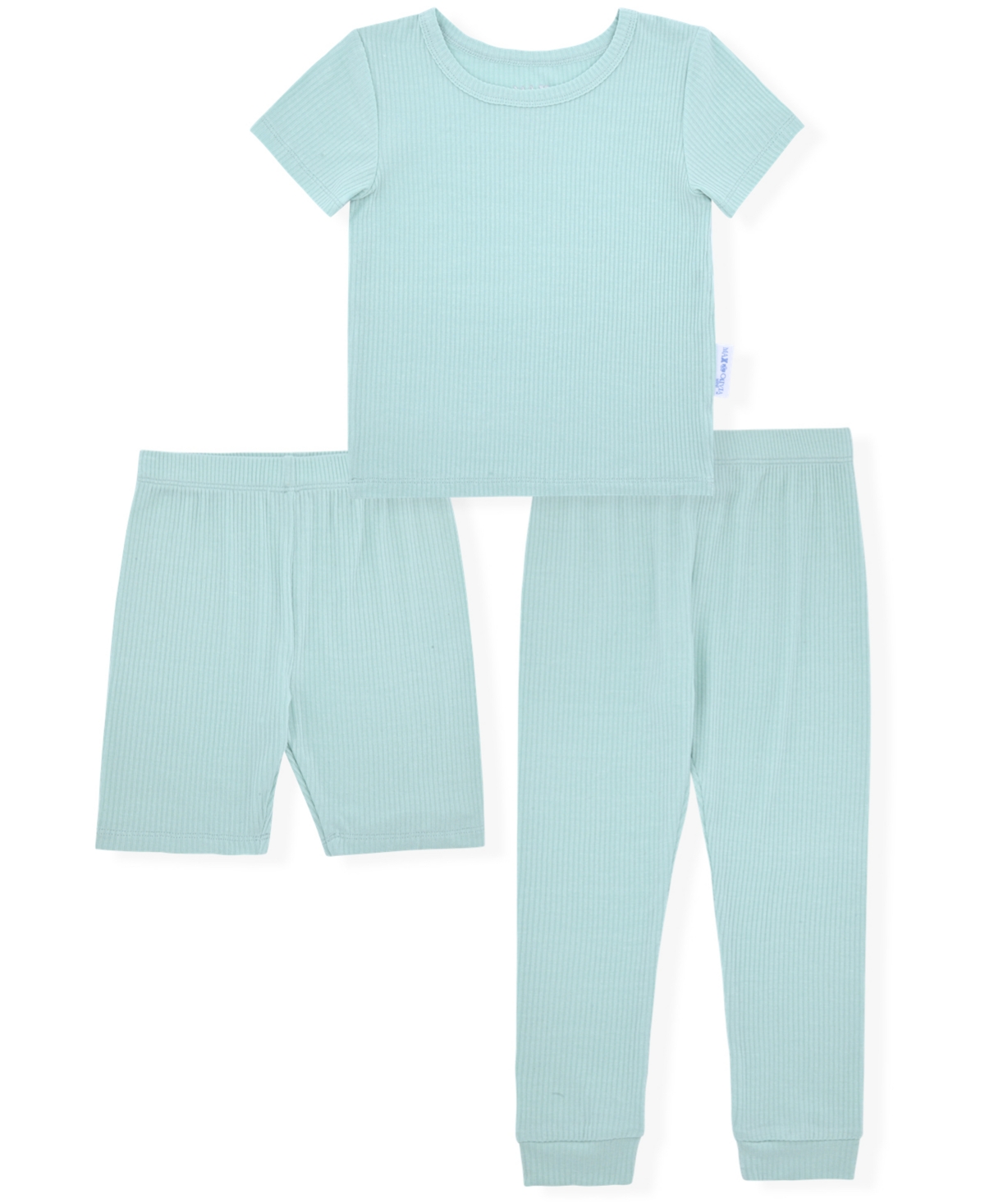 Max & Olivia Baby And Toddler Boys 3-peiece Pajama Top And Pant Set In Green