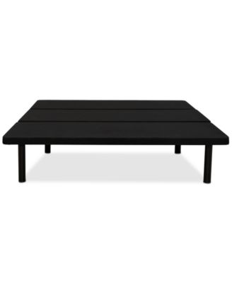 Airflow Black Upholstered Platform Bed Frame - Twin XL