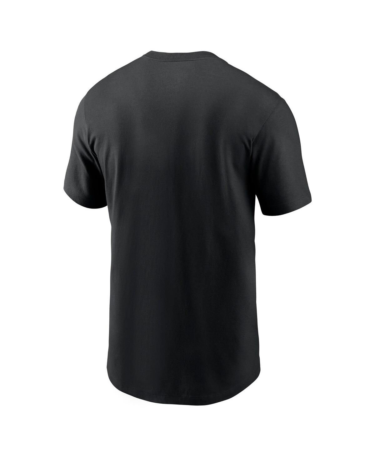 Nike Men's Black Philadelphia Eagles Super Bowl Lix Champions Parade T-shirt In Burgundy