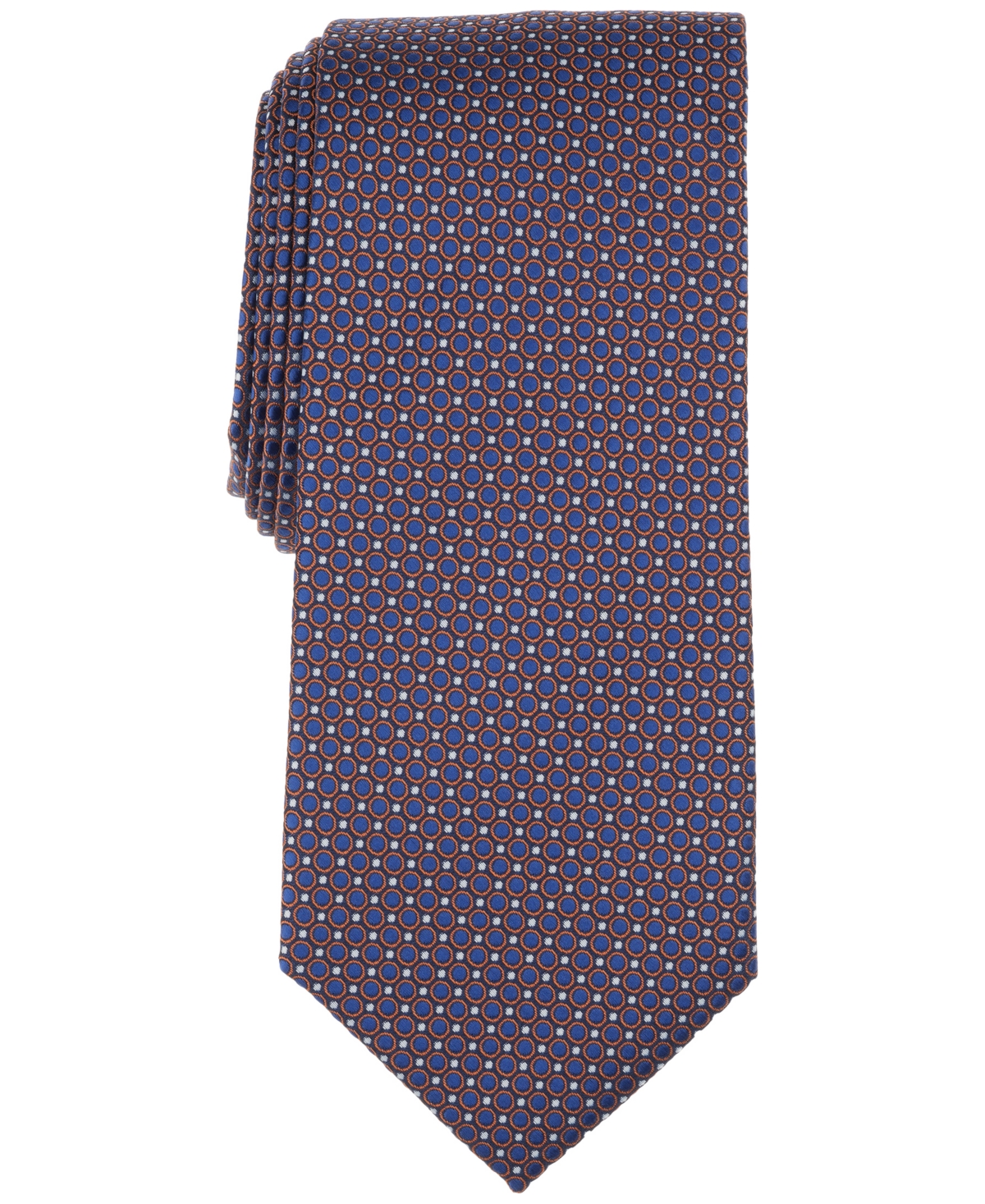 Men's Medovie Dot Tie, Exclusively at Macy's - Coral