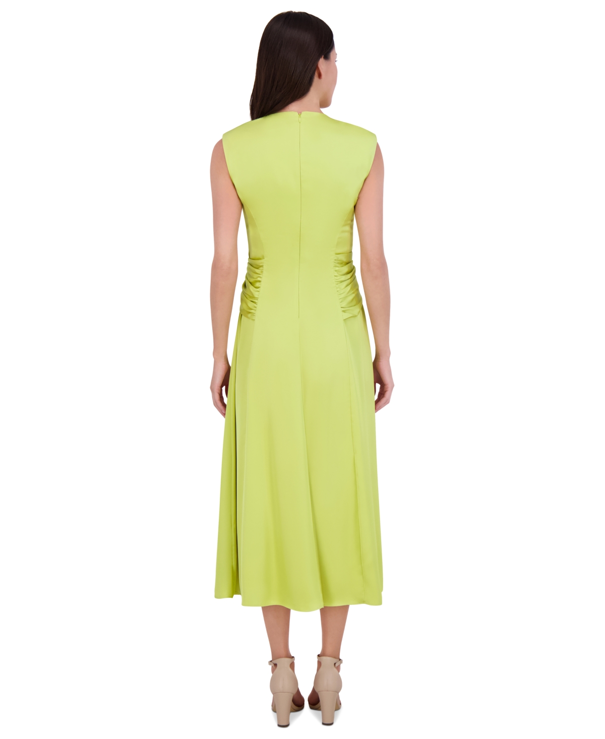 VINCE CAMUTO WOMEN'S TWIST-FRONT EXTENDED-CAP-SLEEVE DRESS 