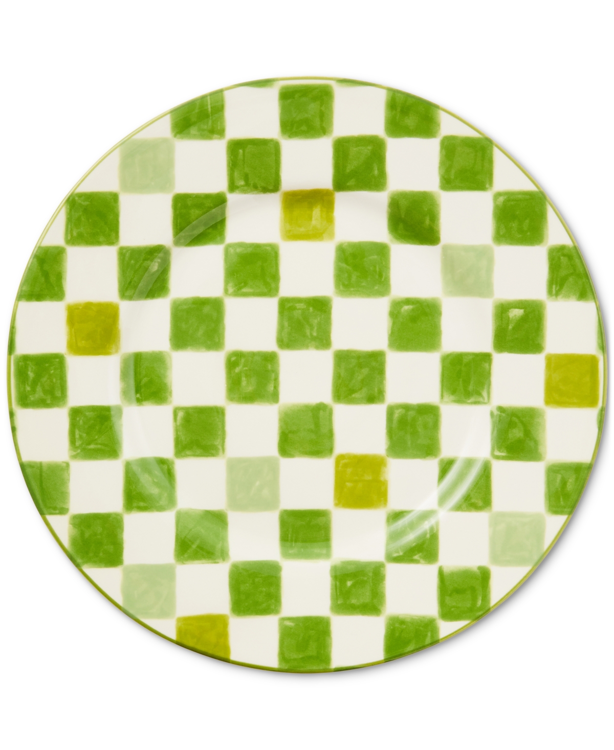 Mackenzie-childs Check Dinner Plate