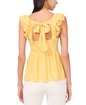 Women's The Jolene Ruffle-Square-Neck Top