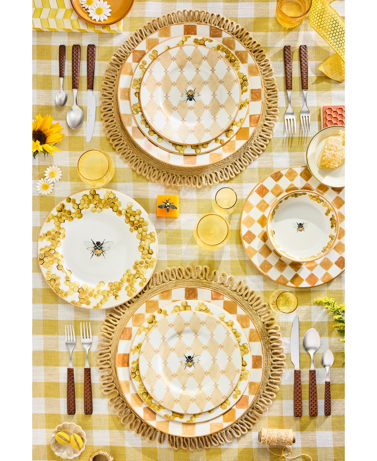 Mackenzie-childs Queen Bee Salad Plate