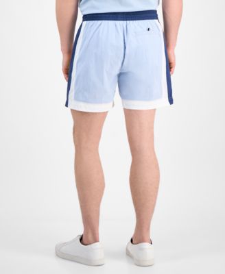 Men's Colorblocked Drawstring 5" Swim Shorts