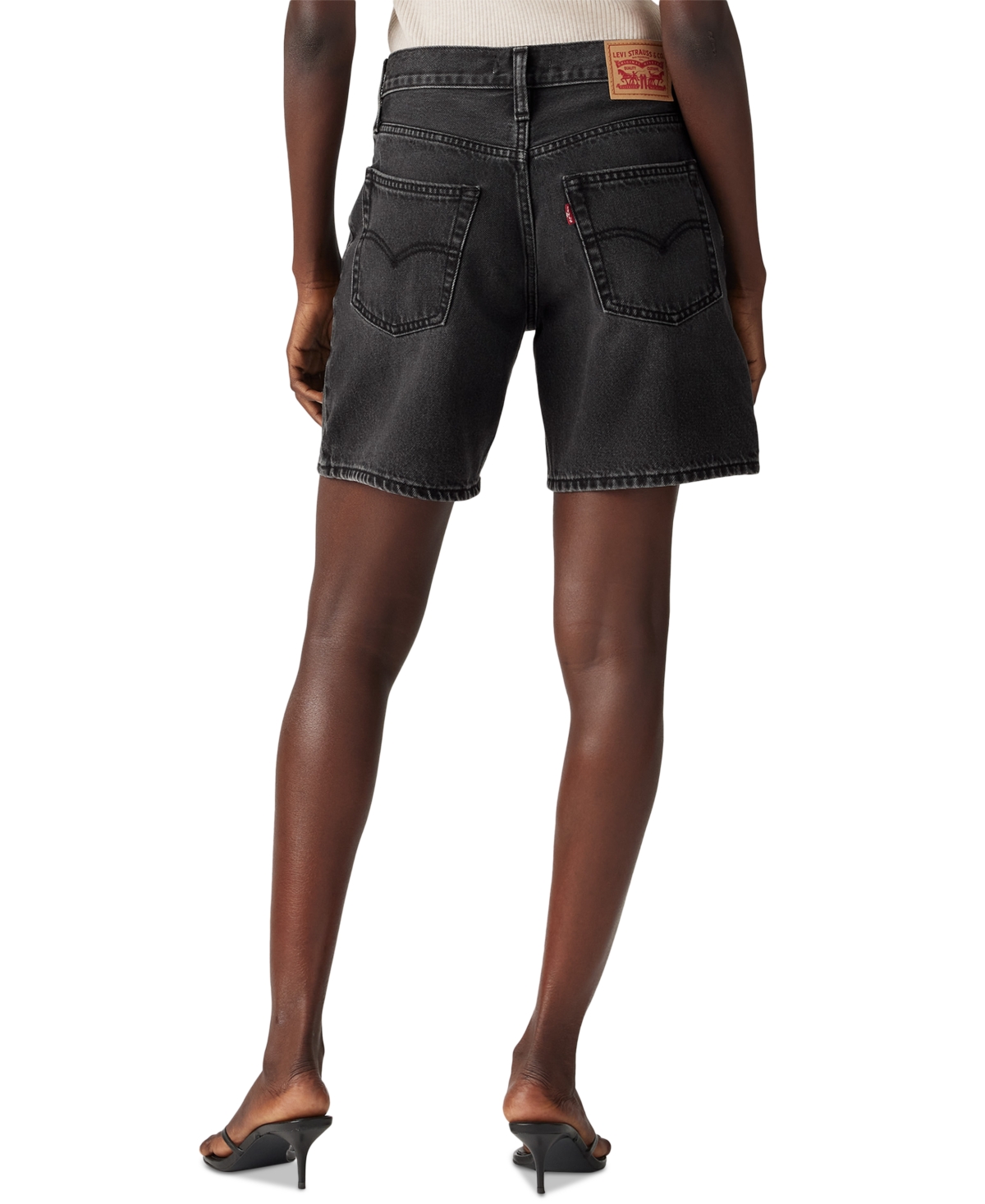 Levi's Denim Skirt In Wandering Spirit Clean