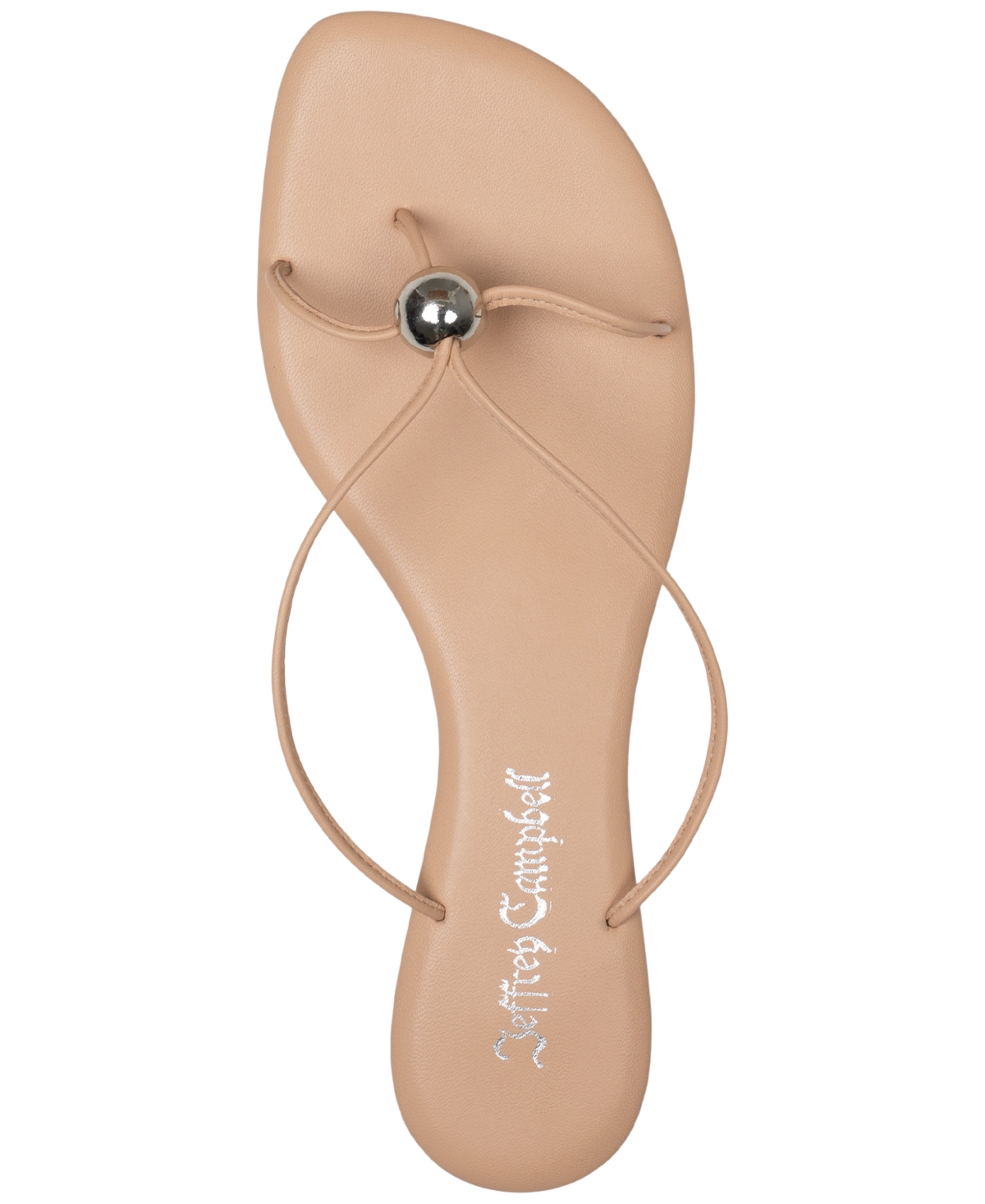 JEFFREY CAMPBELL CHERISHED DOME-STUD STRAPPY FLAT SANDALS 