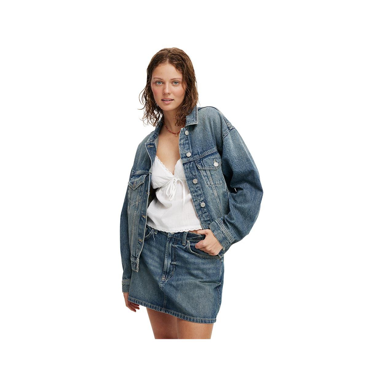 Women's Original Denim Jacket - Blue dusk