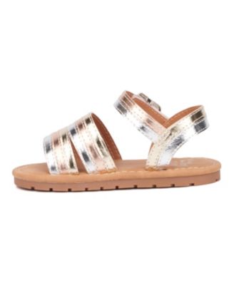 Big Girls Rainbow Daze Slide Sandals