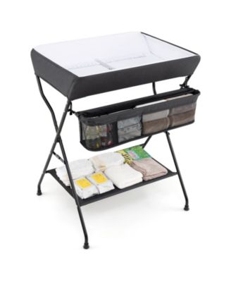 Baby Storage Folding Diaper Changing Table