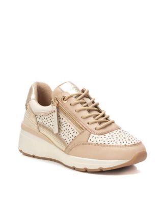 Carmela Collection Women's Leather Casual Sneakers By Xti