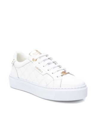 Carmela Collection Women's Leather Casual Sneakers By Xti