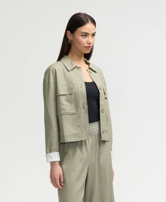 Women s Double Pocket Shacket