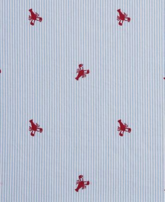 Printed 200-Thread Count Cotton Percale 4-Pc. Sheet Set, Queen