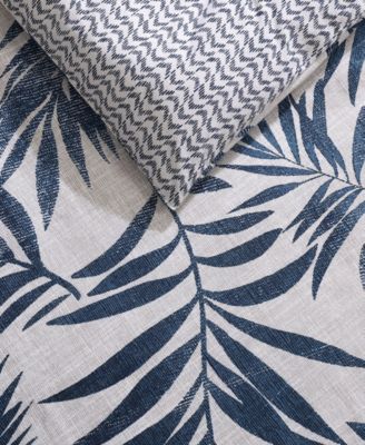 Marina Leaf Reversible 3-Pc. Comforter Set, Full/Queen