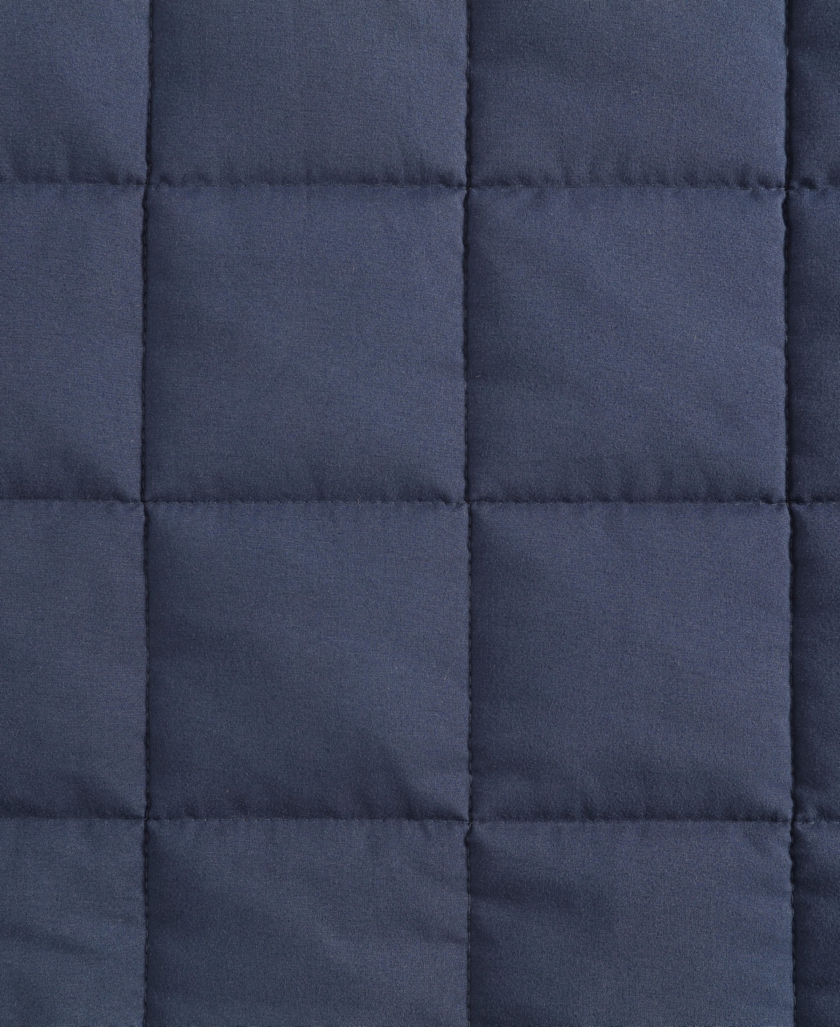 Shop Nautica Closeout!  Solid Brushed Micro Jersey 3-pc. Quilt Set, Full/queen In Captains Blue