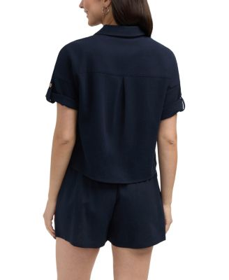 Women's Camp Shirt with Button Front