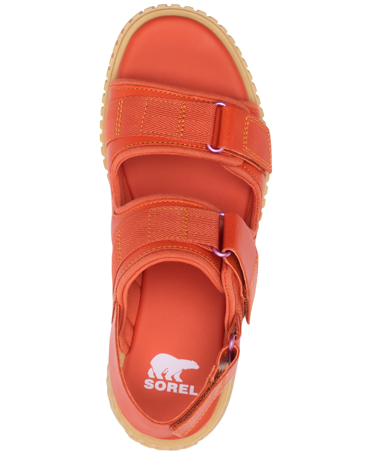 Sorel Ona Ave Slingback Platform Sandal In Tuscan,aura