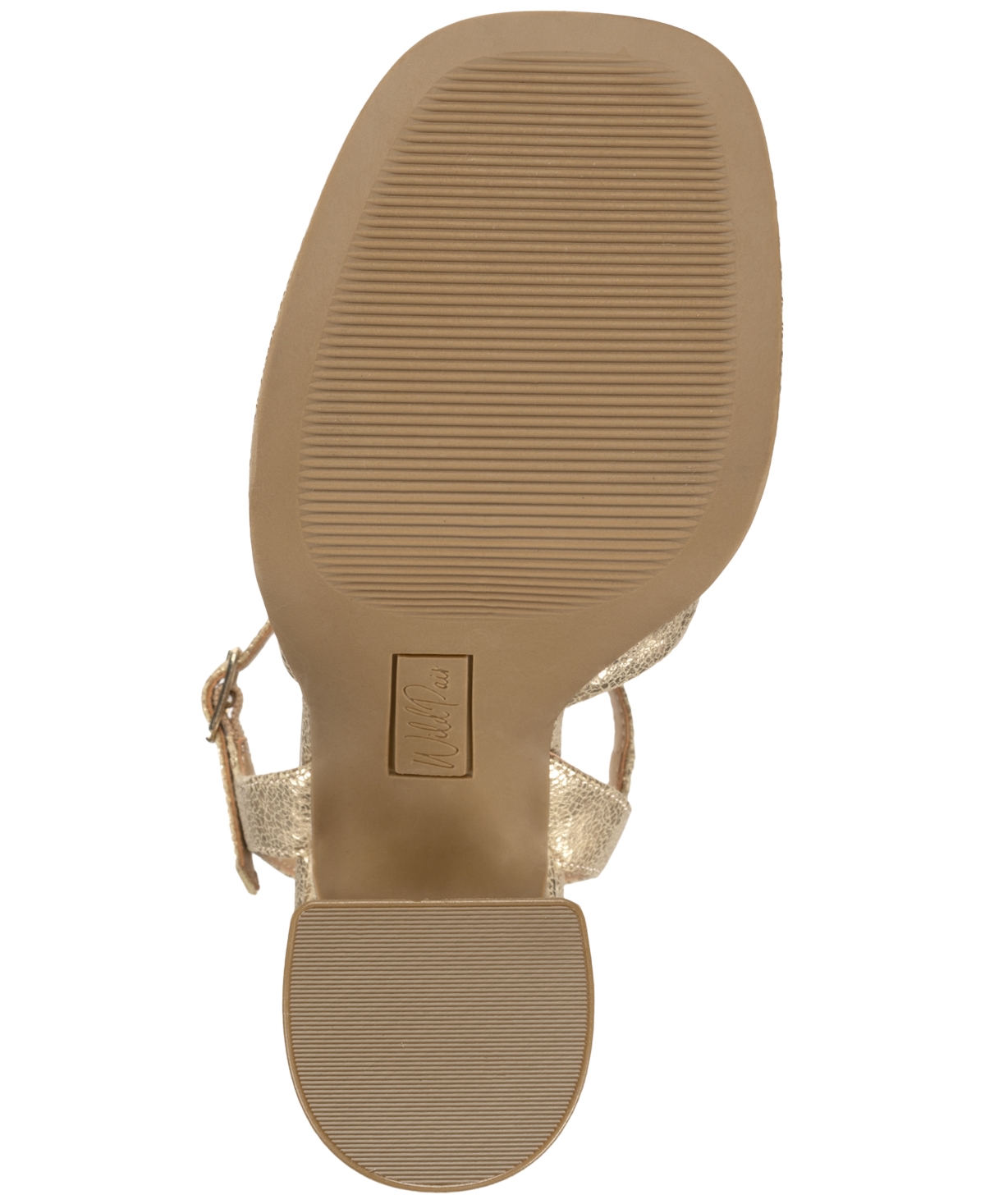 Shop Wild Pair Laviniaa Platform Dress Sandals, Exclusively At Macy's In Gold Smooth