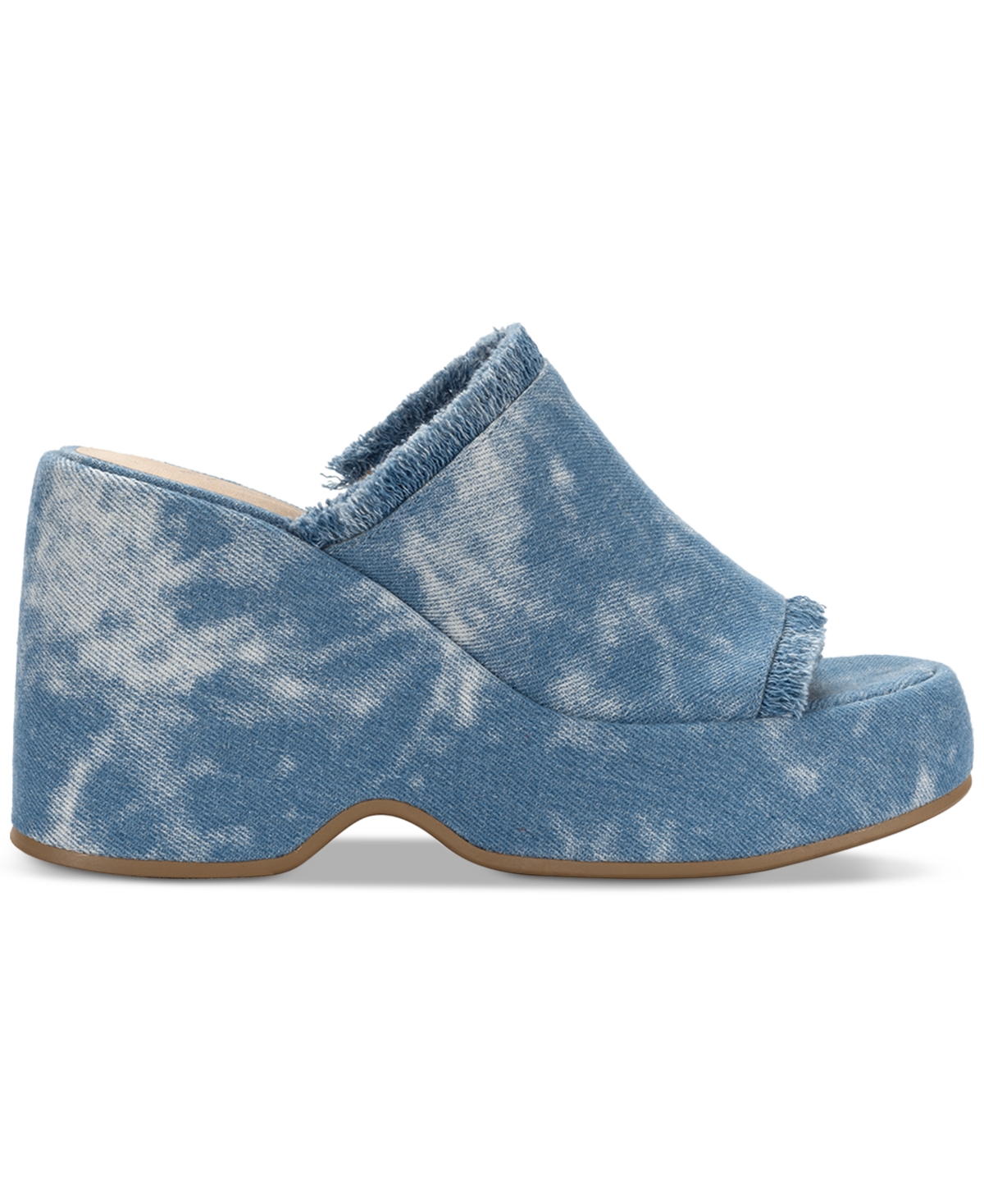 WILD PAIR MAHRSHAH PLATFORM SLIDE SANDALS, EXCLUSIVELY AT MACY'S 