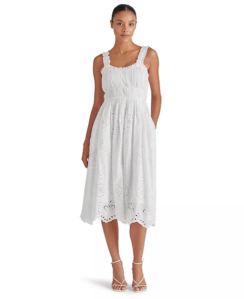 women's harmony cordon eyelet dress