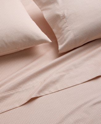 CLOSEOUT! Latticework Printed 550-Thread Count 4-Pc. Sheet Set, Twin, Exclusively at Macy's