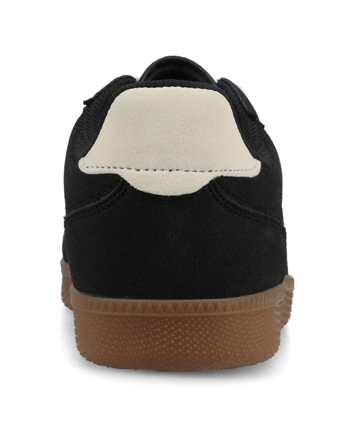 Journee Collection Women's Lummie Casual Lace-up Sneakers In Black