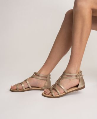 Women's Genneva Zipper Flat Sandals