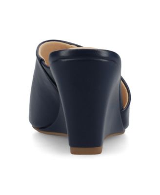 Women's Clementine D'Orsay Slip-On Wedge Sandals