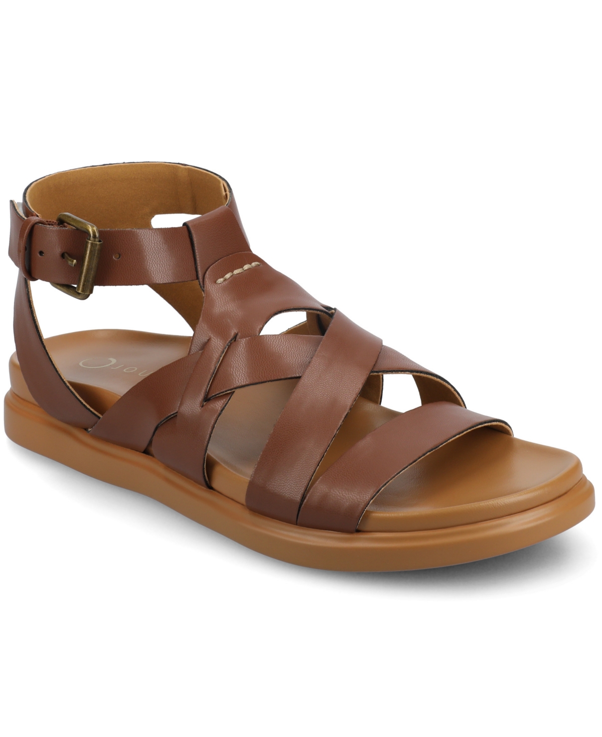 Women's Mistee Strappy Fisherman Flat Sandals - Sand