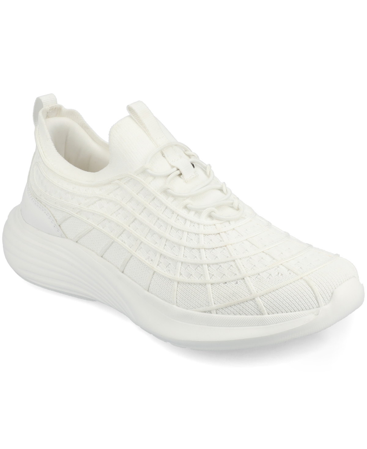 Shop Journee Collection Women's Dasha Slip On Sneakers In White