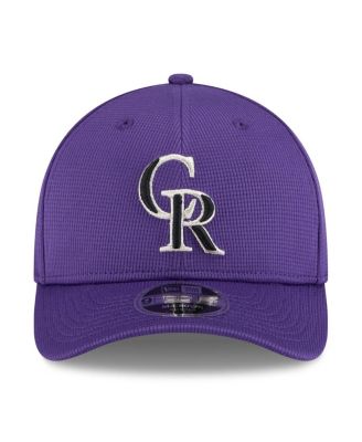 Men's Purple Colorado Rockies 2025 Spring Training 9FORTY Adjustable Hat