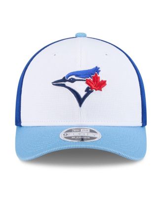 Men's White/Light Blue Toronto Blue Jays 2025 Spring Training 9FORTY Adjustable Hat