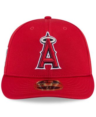 Men's Red Los Angeles Angels 2025 Spring Training Low Profile 59FIFTY Fitted Hat