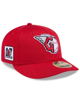 New Era - Men's Red Cleveland Guardians 2025 Spring Training Low Profile 59FIFTY Fitted Hat