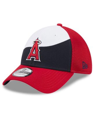 New Era - Men's White/Navy Los Angeles Angels 2025 Spring Training 39THIRTY Flex Hat
