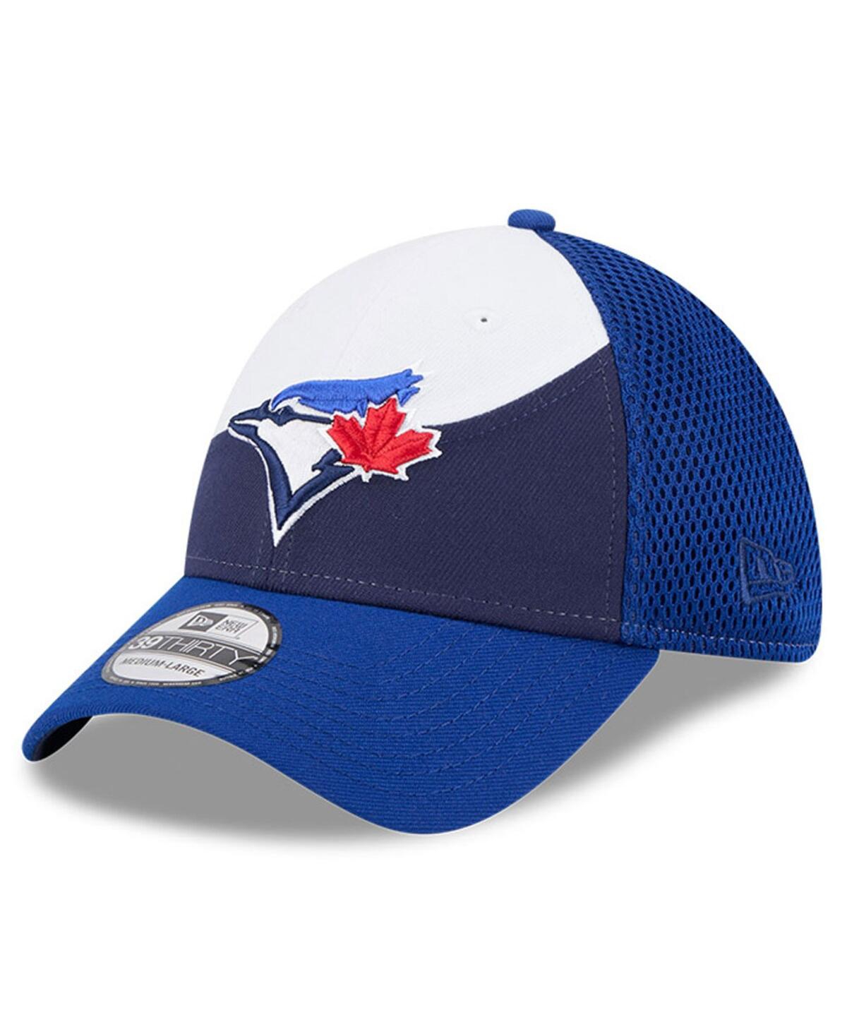Shop New Era Men's Navy/royal Toronto Blue Jays 2025 Spring Training 39thirty Flex Hat In Navy,royal