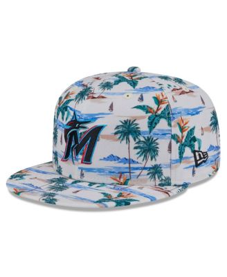 New Era - Men's White Miami Marlins 2025 Spring Training 9FIFTY Snapback Hat