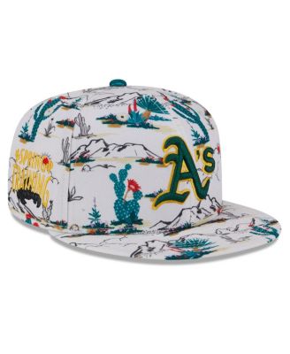 New Era - Men's White Athletics 2025 Spring Training 9FIFTY Snapback Hat