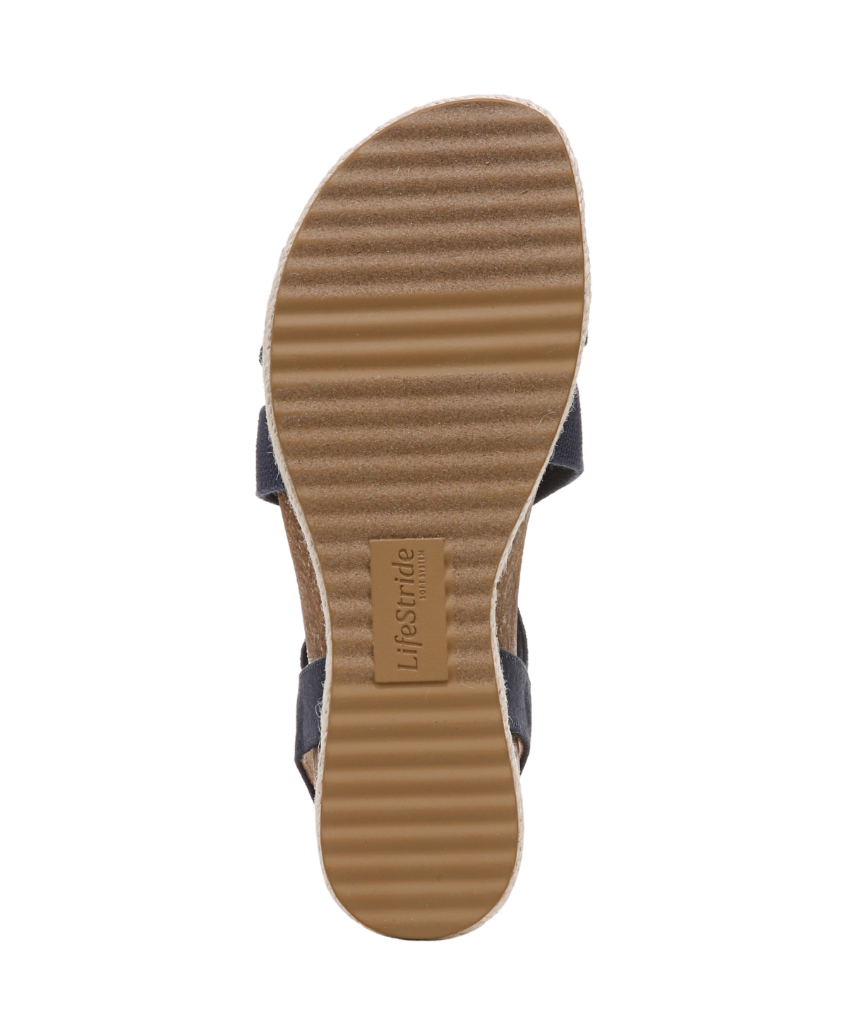 LIFESTRIDE WOMEN'S BREEZE STRAPPY WEDGE SANDALS 