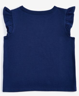 Baby Girls Flower Star Graphic T-Shirt, Exclusively at Macy's 