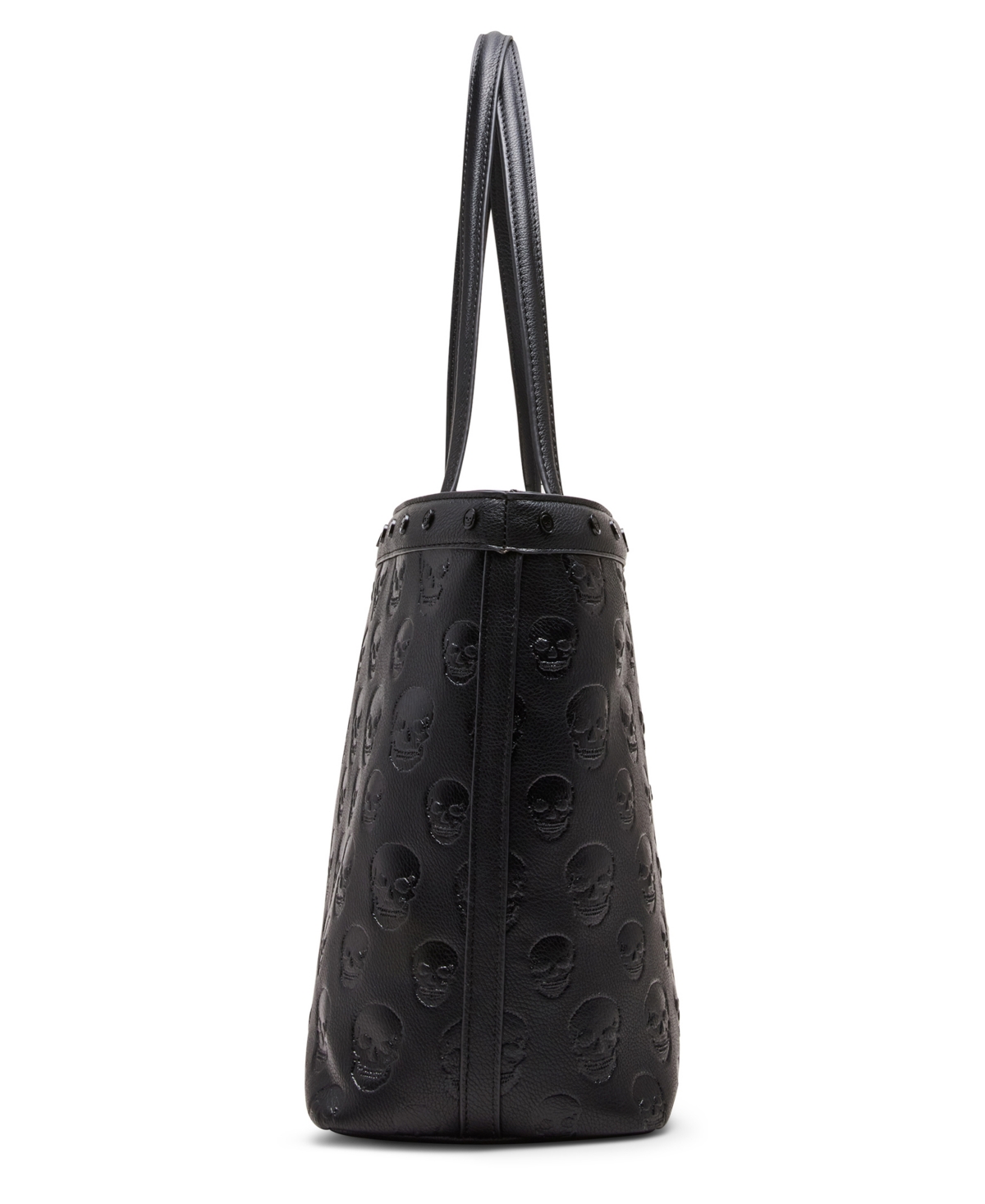 BETSEY JOHNSON SKULL BOSS MEDIUM TOTE BAG 