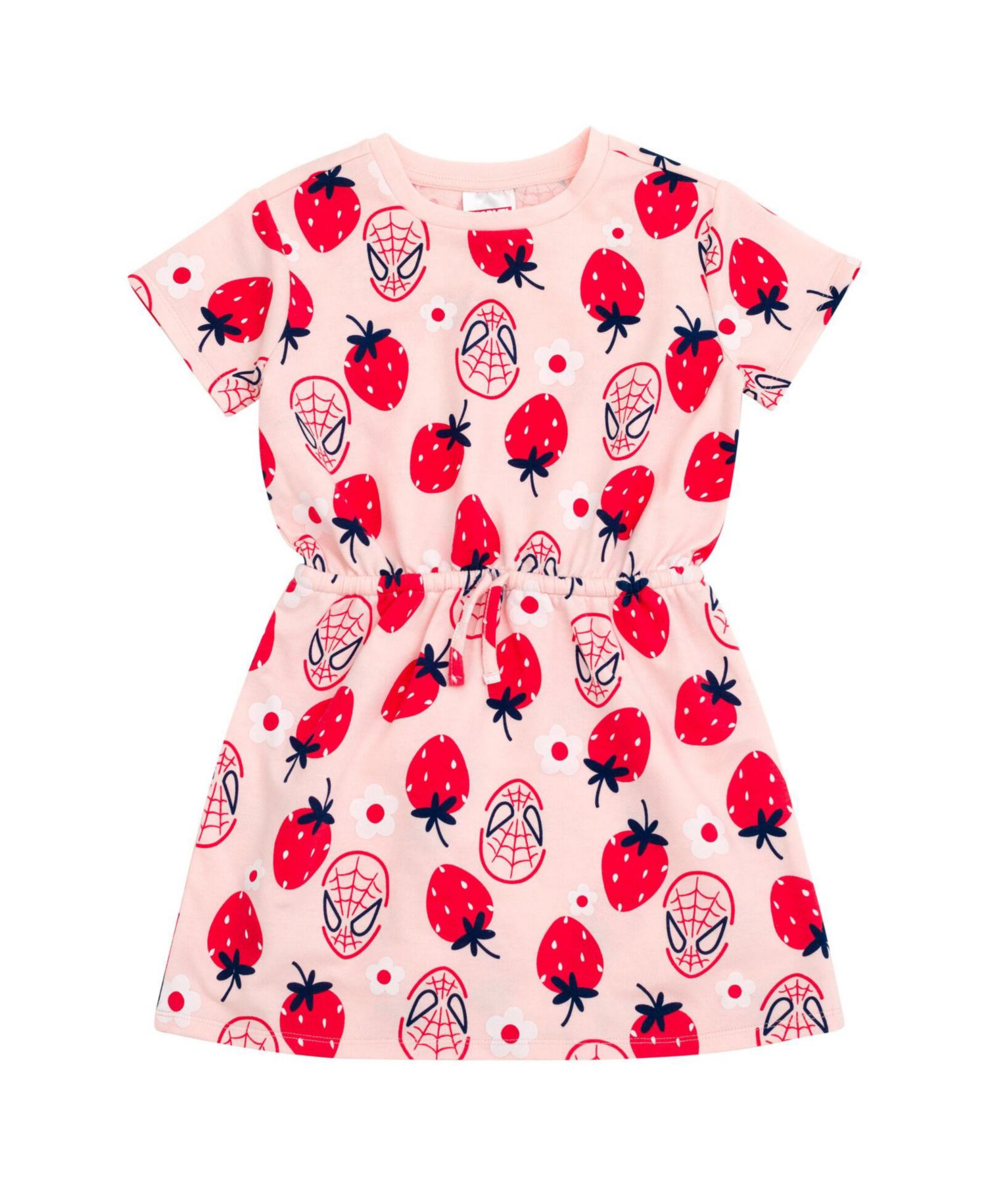 Marvel Girls French Terry Skater Dress Toddler to Big Kid