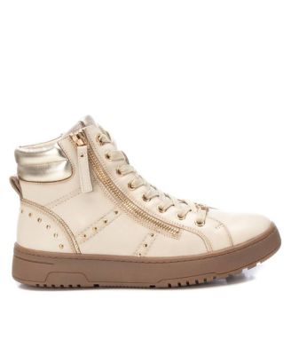 Carmela Collection Leather Sneaker Booties By Xti