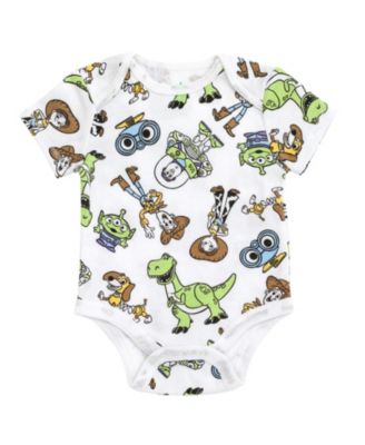 Baby Boys Disney Bambi Lion King Mickey Minnie Mouse Winnie the Pooh Princess Dumbo 3 Pack Bodysuits Newborn to