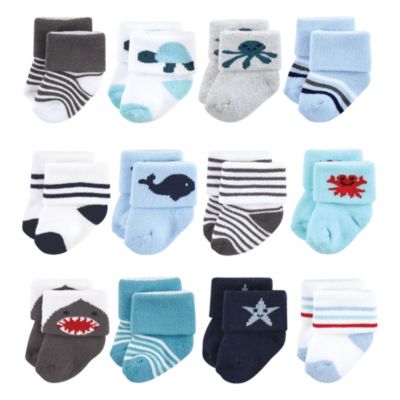 24-Pack Comfort Terry Socks Set